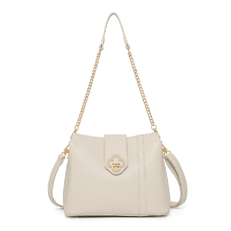 Style Without Limits En-ji Yulwo Shoulderbag - Cream Fashion Bags, Huge Savings
