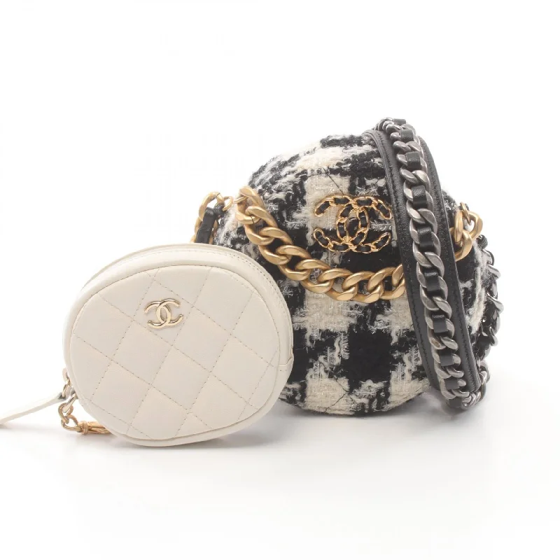 Flash Sale Now Chanel 19 Fabric Leather Shoulder Bag The Bag Sale You've Been Waiting For Is Here