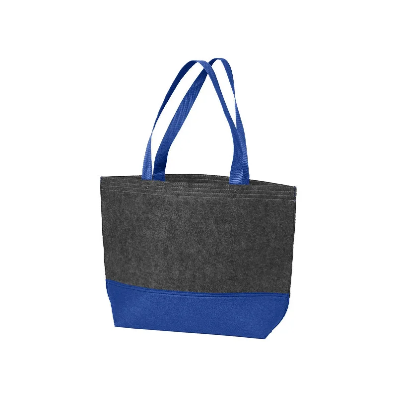 Flash Sale Port Authority Royal/Felt Charcoal Medium Felt Tote Huge Handbag Markdowns – Update Your Collection Now Flash Sale Port Authority Royal/Felt Charcoal Medium Felt Tote Huge Handbag Markdowns – Update Your Collection Now