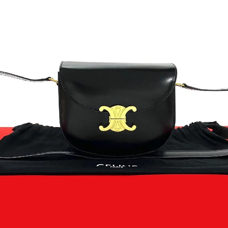 Elegant And On-Sale Evening Bags Celine Teen Besace Triomphe Leather Shoulder Bag Best Deals On Premium Handbags Elegant And On-Sale Evening Bags Celine Teen Besace Triomphe Leather Shoulder Bag Best Deals On Premium Handbags