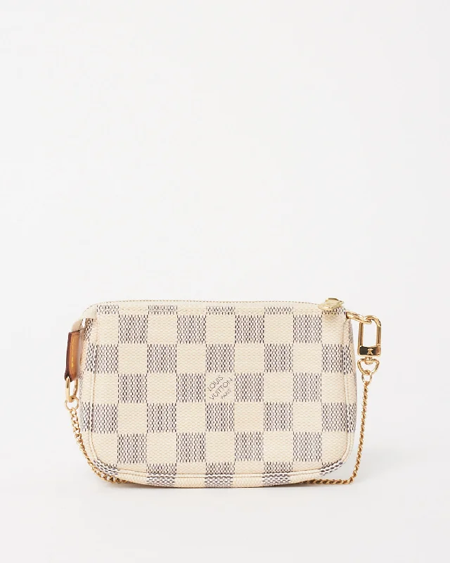 Trendy Fashion Sale Louis Vuitton Damier Azur Mini Pochette D'Accessoires Must-Have Bags, Big Discounts Trendy Fashion Sale Louis Vuitton Damier Azur Mini Pochette D'Accessoires Must-Have Bags, Big Discounts