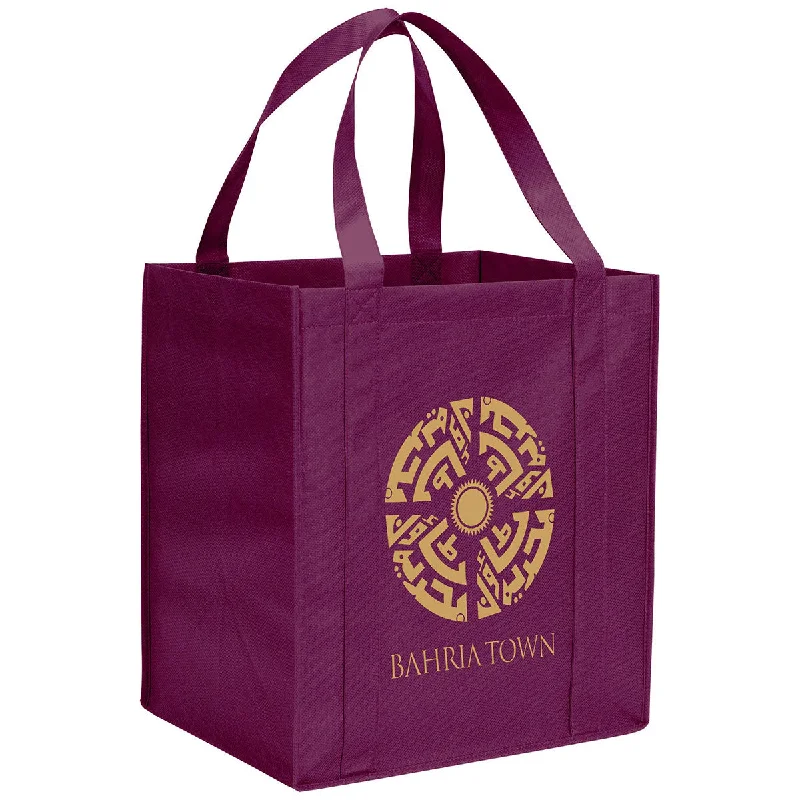 Find Your Unique Flair Bullet Burgundy Hercules Non-Woven Grocery Tote Exclusive Discounts On Stylish Handbags Find Your Unique Flair Bullet Burgundy Hercules Non-Woven Grocery Tote Exclusive Discounts On Stylish Handbags