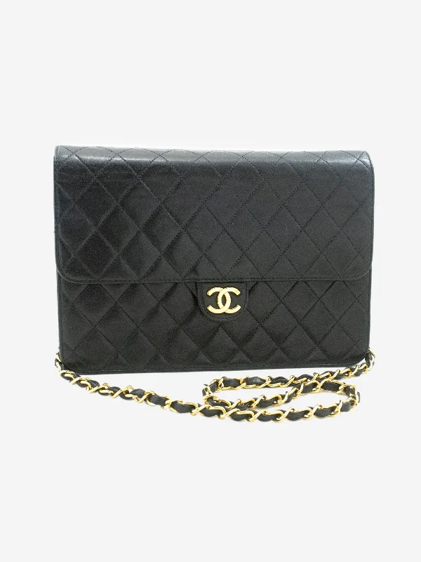 Inspired Bags For Affordable Luxury Black vintage 1997 lambskin shoulder bag Timeless Handbags At Reduced Prices Inspired Bags For Affordable Luxury Black vintage 1997 lambskin shoulder bag Timeless Handbags At Reduced Prices