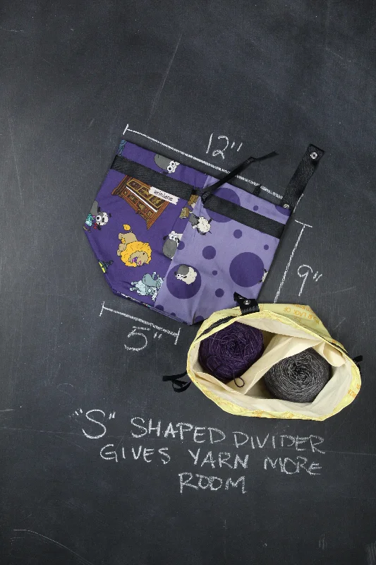 Popular Collection Twofer Project Bag in Narnia Sheeple Classic Bags, Exclusive Deals