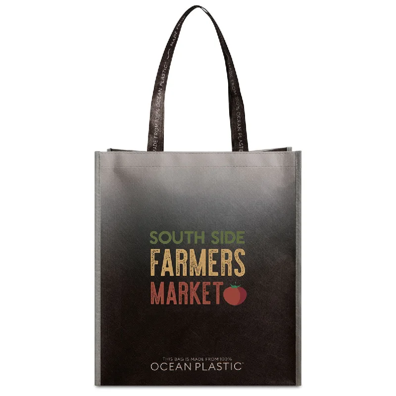 Style Redefined Out of the Ocean Black Reusable Large Shopper Sleek Bags, Perfect Prices Style Redefined Out of the Ocean Black Reusable Large Shopper Sleek Bags, Perfect Prices