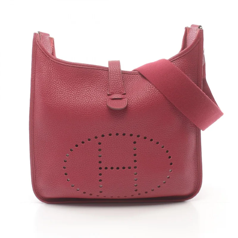 Don't Miss Out Hermes Evelyne III GM Shoulder Bag Red Limited-Stock Bag Clearance – Grab Your Favorite Now