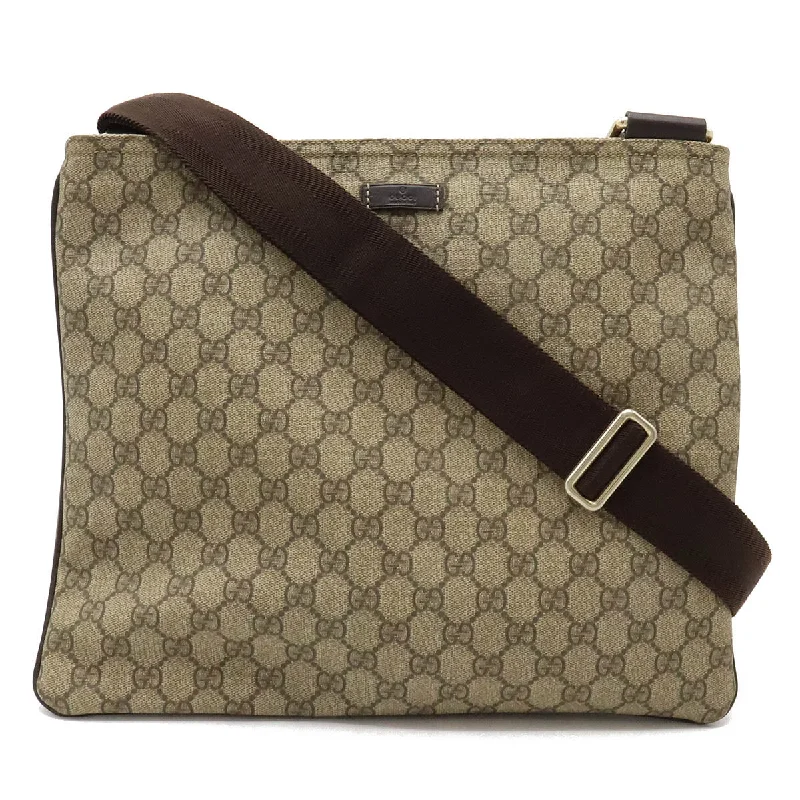 Unbeatable Deals Gucci GG Supreme GG Plus Shoulder Bag PVC/Leather Classic Totes, Exclusive Deals