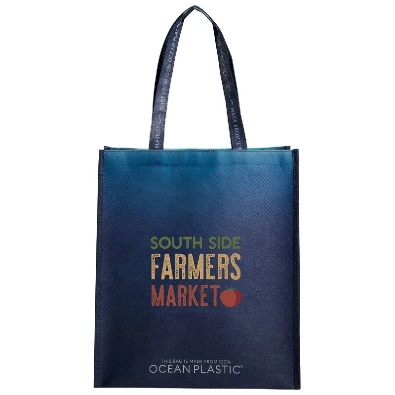 Fashion Forward, Function First Out of the Ocean Dark Navy Reusable Large Shopper Elegant Purses, Shop & Save Fashion Forward, Function First Out of the Ocean Dark Navy Reusable Large Shopper Elegant Purses, Shop & Save