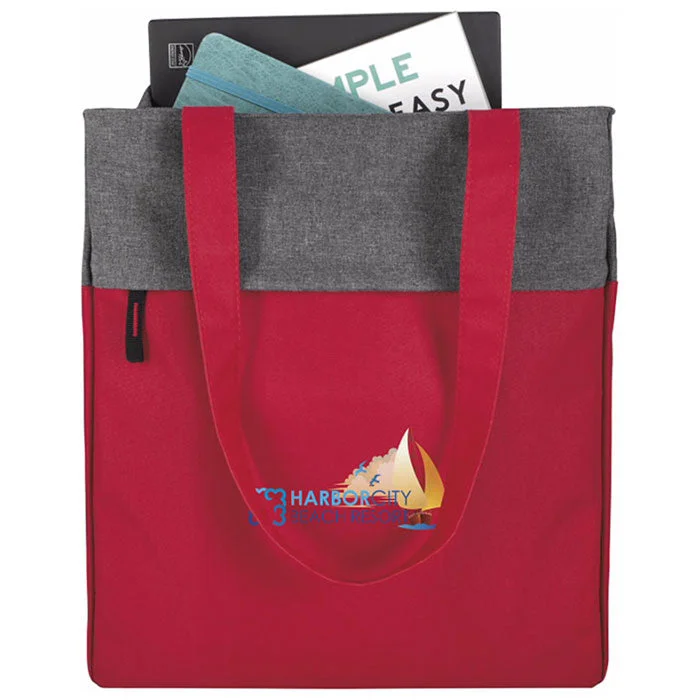 Unleash Your Fashion Good Value Red Two-Tone Colorblock Computer Tote Limited-Stock Handbag Sale For A Stylish Look Unleash Your Fashion Good Value Red Two-Tone Colorblock Computer Tote Limited-Stock Handbag Sale For A Stylish Look