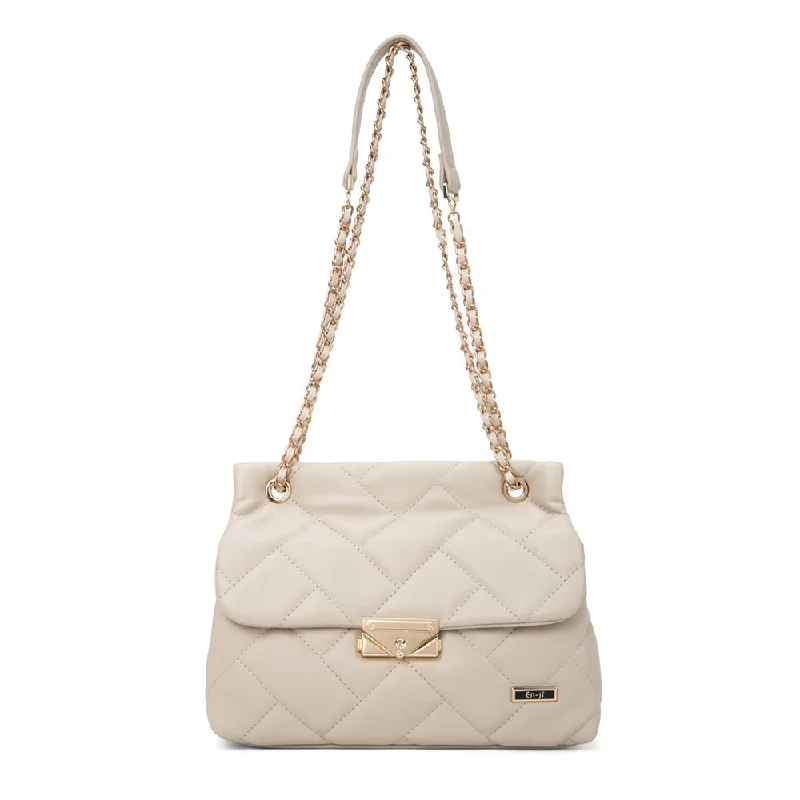 Designer-Inspired Bags At Budget-Friendly Prices En-ji Yubin Shoulderbag - Cream Everyday Elegance At Special Prices Designer-Inspired Bags At Budget-Friendly Prices En-ji Yubin Shoulderbag - Cream Everyday Elegance At Special Prices