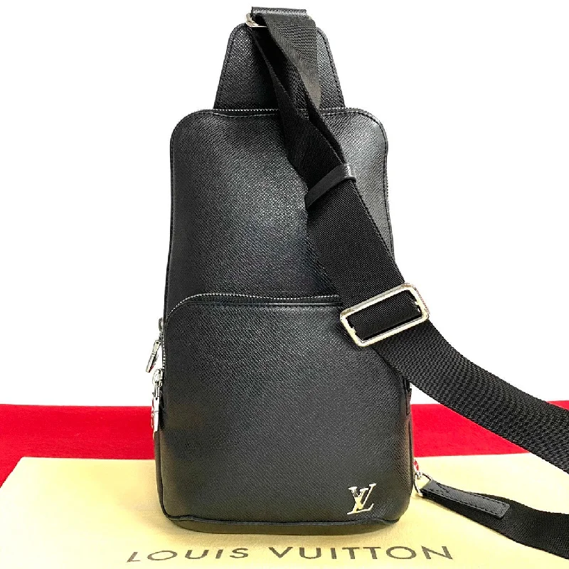 Luxury Seekers Louis Vuitton Taiga Leather Sling Bag Black Shoulder Bags, Best Deals Today Luxury Seekers Louis Vuitton Taiga Leather Sling Bag Black Shoulder Bags, Best Deals Today