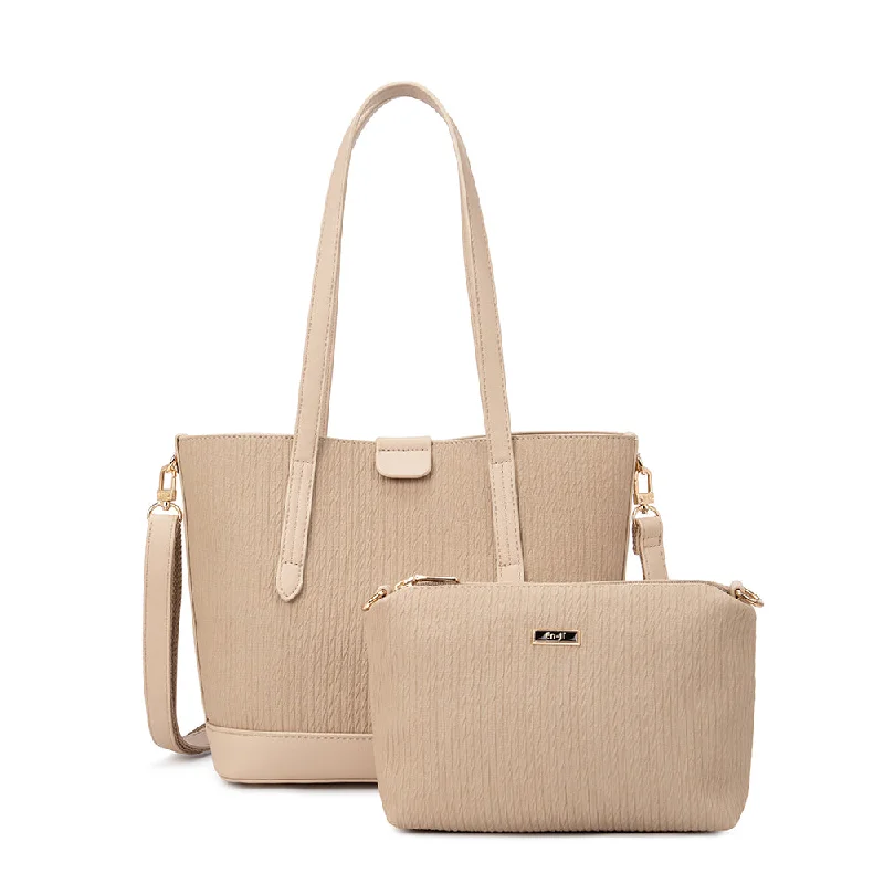 Sporty Bags For Active And Athletic Lifestyles En-ji Naren Totebag - Khaki Stylish And Durable Handbags At Great Value Sporty Bags For Active And Athletic Lifestyles En-ji Naren Totebag - Khaki Stylish And Durable Handbags At Great Value