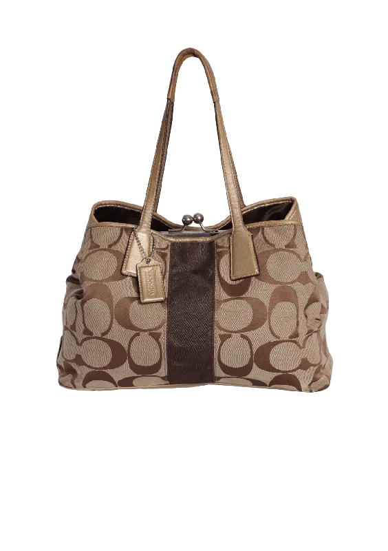Retro Style Promotions SIGNATURE KISS LOCK SHOULDER BAG Statement Bags, Shop Today