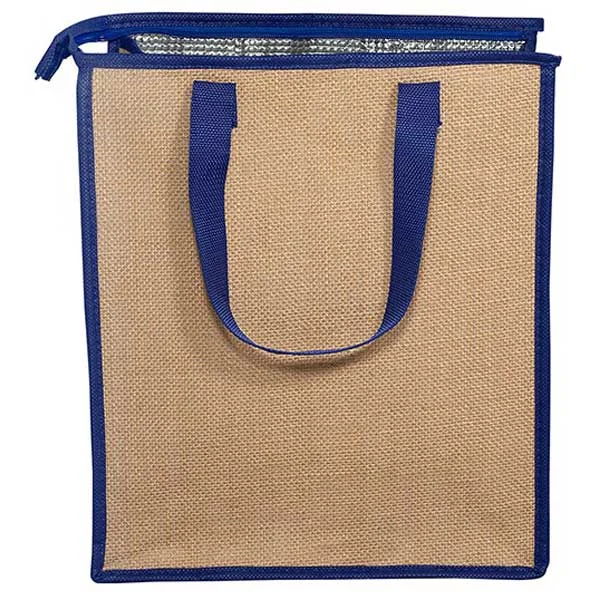 Winter Warehouse Sale Primeline Reflex Blue Jute Cooler Tote Seasonal Sale On Trendy Handbags Winter Warehouse Sale Primeline Reflex Blue Jute Cooler Tote Seasonal Sale On Trendy Handbags