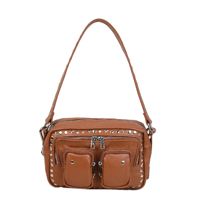 Cyber Monday Discounts On Bags Ellie Studs Silky Cognac Premium Quality Bags, Budget Prices Cyber Monday Discounts On Bags Ellie Studs Silky Cognac Premium Quality Bags, Budget Prices