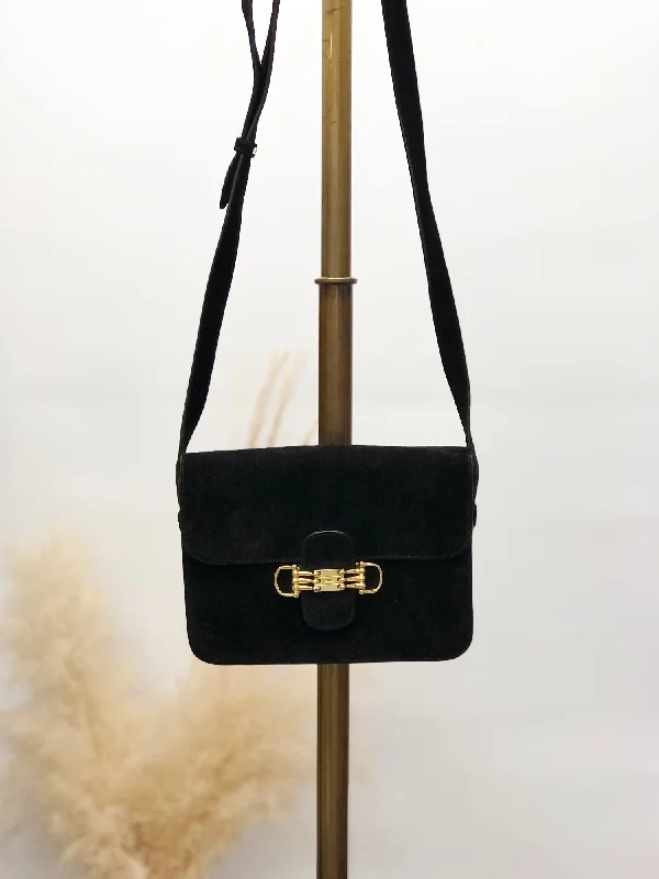 Street Style Discounts CELINE Horse Bit Shoulder bag Black Vintage yffeiu Premium Quality Bags At Affordable Prices Street Style Discounts CELINE Horse Bit Shoulder bag Black Vintage yffeiu Premium Quality Bags At Affordable Prices