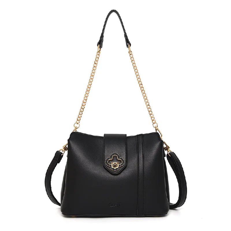 Seasonal Style Discounts En-ji Yulwo Shoulderbag - Black Chic Bags, Shop Now & Save