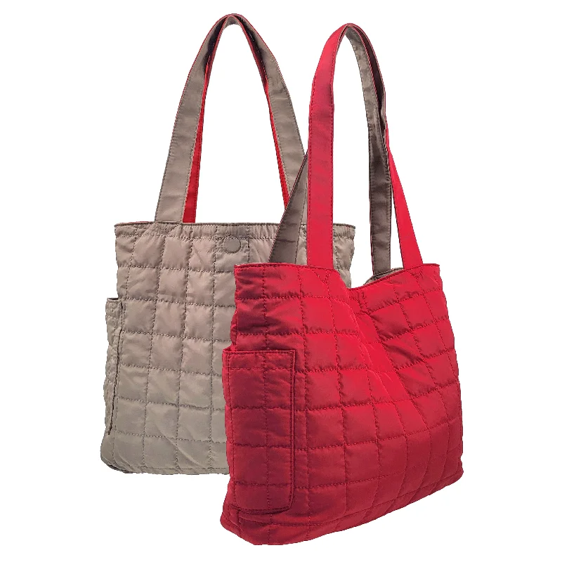 Red/Taupe