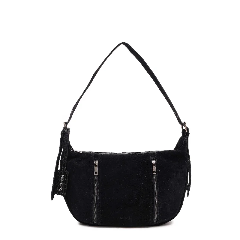 Luxurious But Budget-Friendly Bags Small Stella Zipper Suede Black Flash Sale On Handbags Luxurious But Budget-Friendly Bags Small Stella Zipper Suede Black Flash Sale On Handbags
