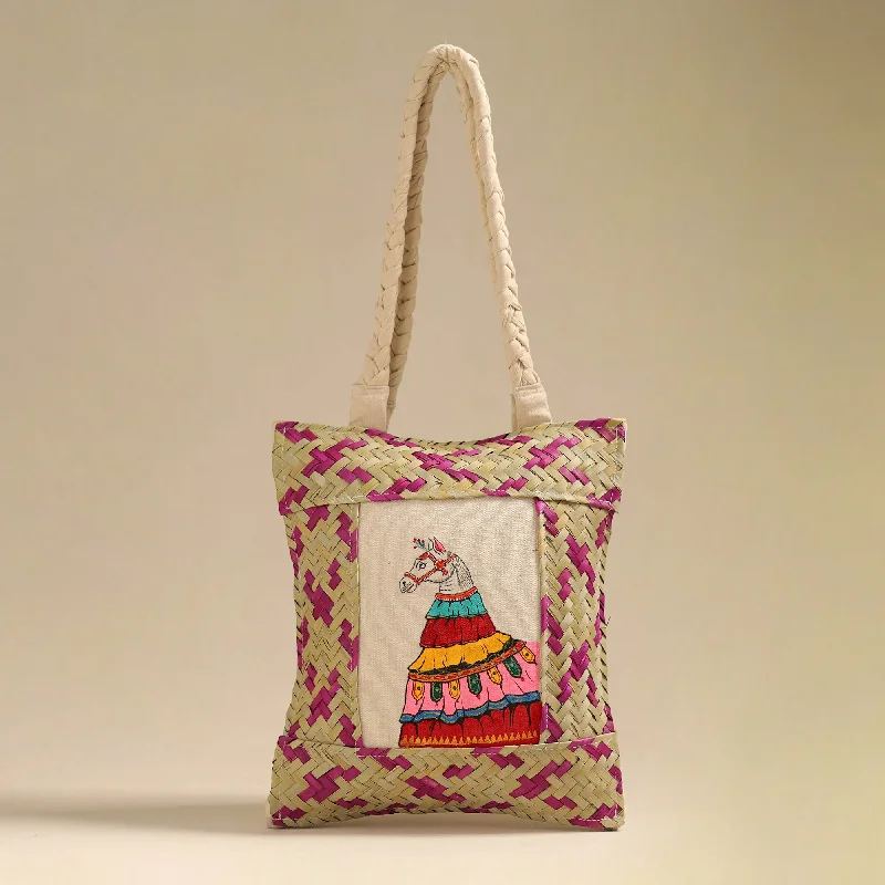 Hot Sale Multicolor - Bamboo with Pattachitra Handpainted Shoulder Bag from Odisha 35 The Best Handbag Sale Of The Season Hot Sale Multicolor - Bamboo with Pattachitra Handpainted Shoulder Bag from Odisha 35 The Best Handbag Sale Of The Season