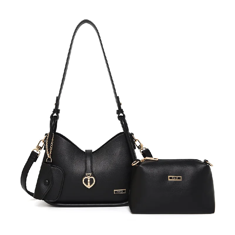 Bold Fashionistas En-ji Solki Shoulderbag - Black Fashionable Bags At Must-Have Prices Bold Fashionistas En-ji Solki Shoulderbag - Black Fashionable Bags At Must-Have Prices