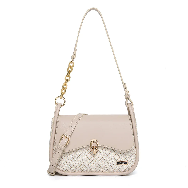 New Arrivals En-ji Kyungi Shoulderbag - Cream Premium Quality Bags At Affordable Prices
