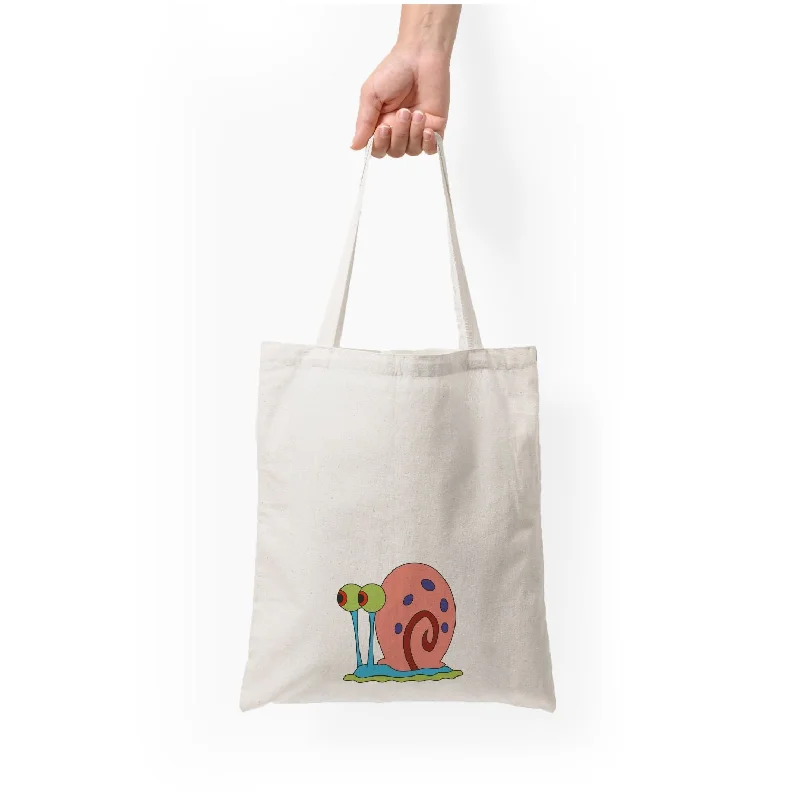 Style Breakthroughs Gary The Snail Tote Bag Limited-Time Sale On Trendy Handbags – Don't Miss Out