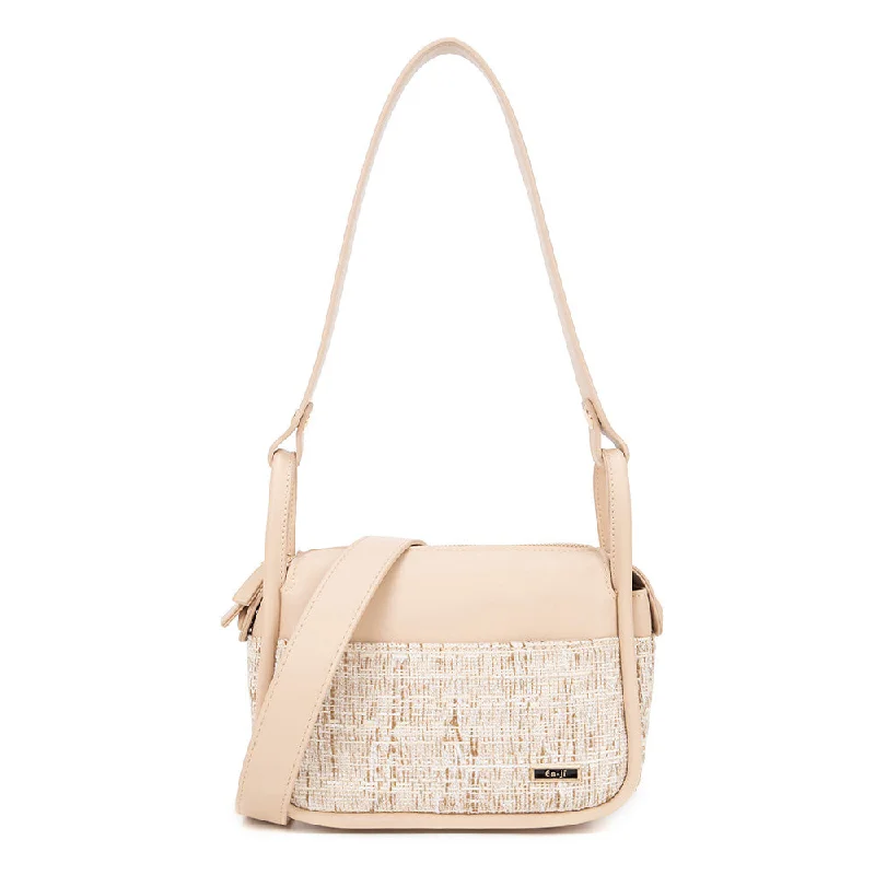 Anti-Theft And Budget-Friendly Bags En-ji Sanda Shoulderbag - Cream Handbag Deals You'll Love Anti-Theft And Budget-Friendly Bags En-ji Sanda Shoulderbag - Cream Handbag Deals You'll Love