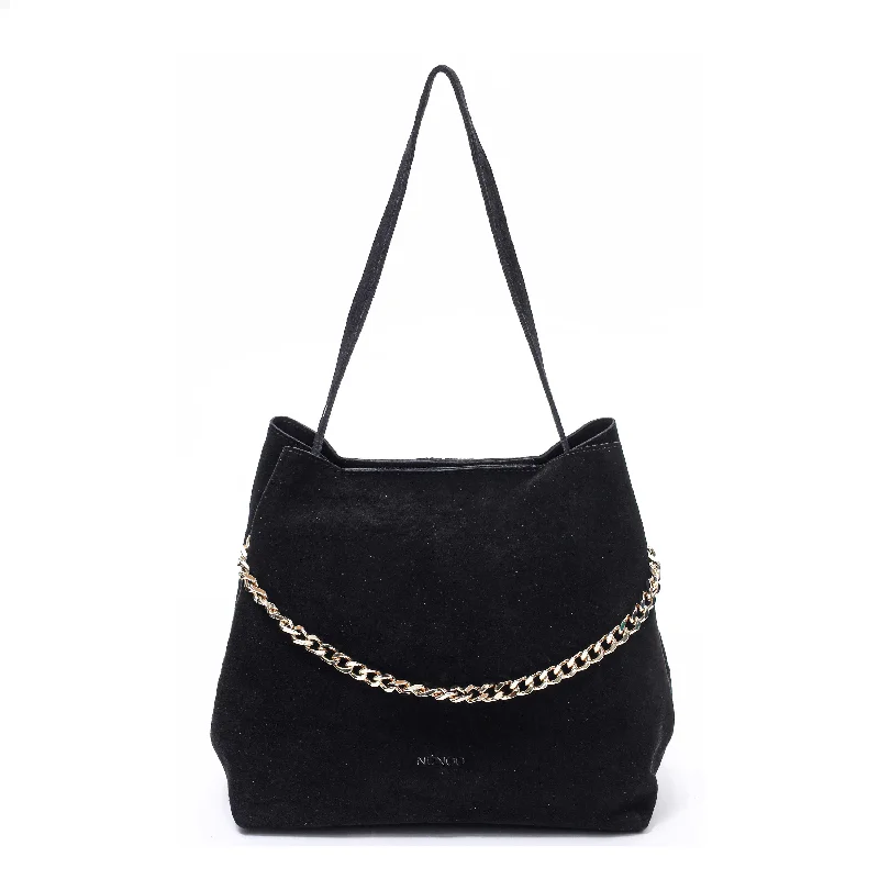 Dive Into Trendy Styles Chiara suede black w. Gold Exclusive Discounts On Stylish Handbags Dive Into Trendy Styles Chiara suede black w. Gold Exclusive Discounts On Stylish Handbags