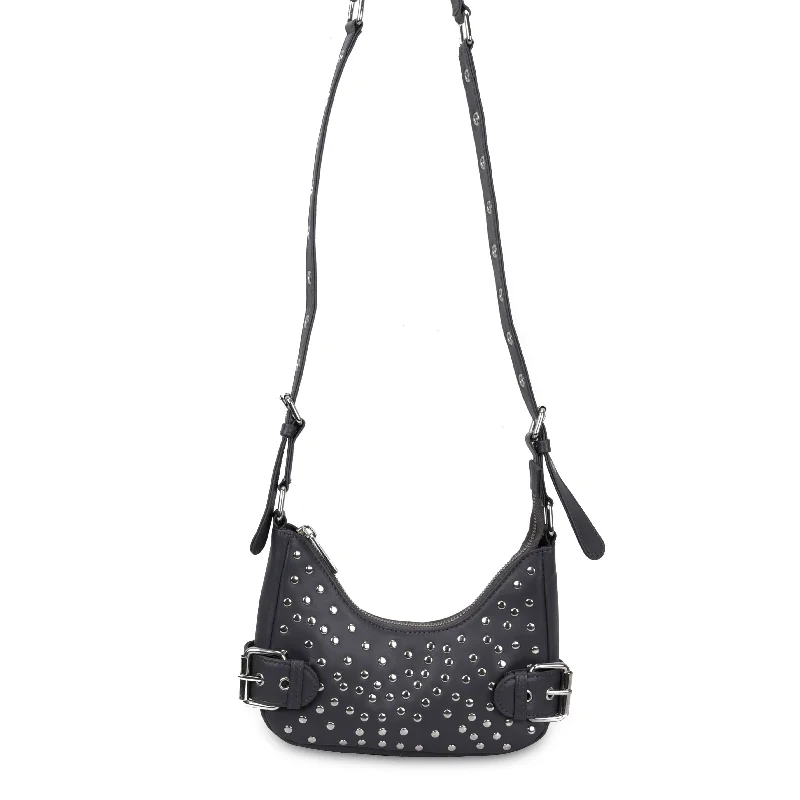 Bag Deals Palma Rivet Pure Dark grey w. Silver Chic Bags, Shop Now & Save