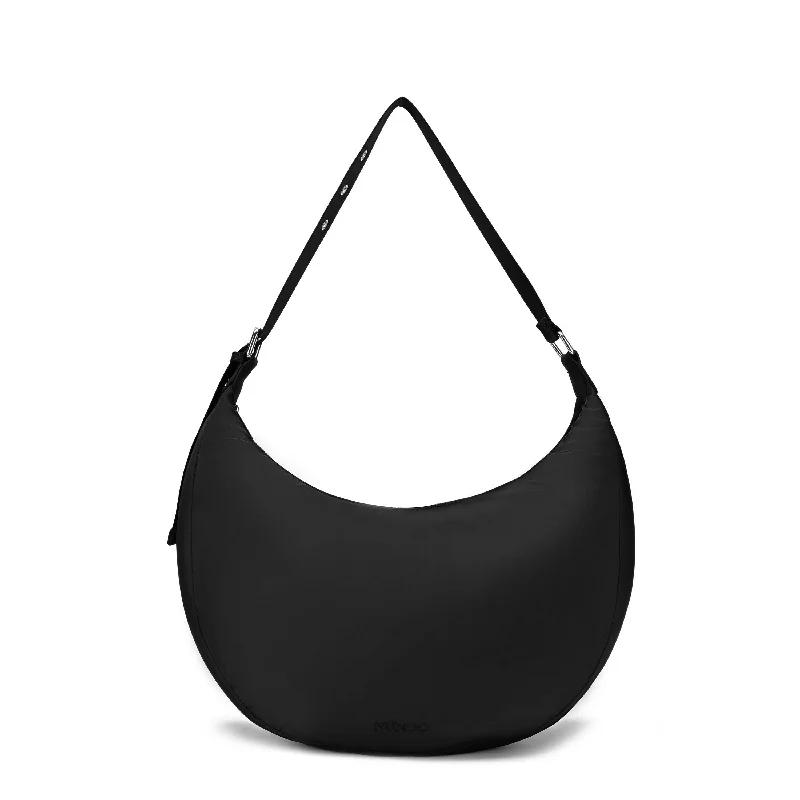Modern Chic Discounts Stella Recycled Nylon Black Sleek And Stylish Handbags At Lower Prices Modern Chic Discounts Stella Recycled Nylon Black Sleek And Stylish Handbags At Lower Prices