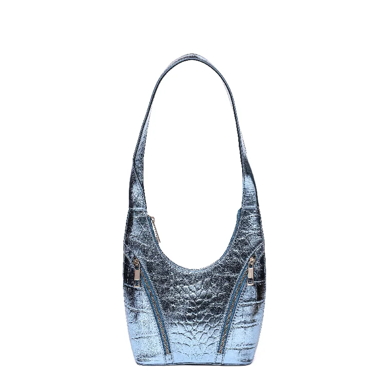 Budget Friendly Small Cosmo Texas Metallic Light Blue Trendy Purses At Unbeatable Discounts Budget Friendly Small Cosmo Texas Metallic Light Blue Trendy Purses At Unbeatable Discounts