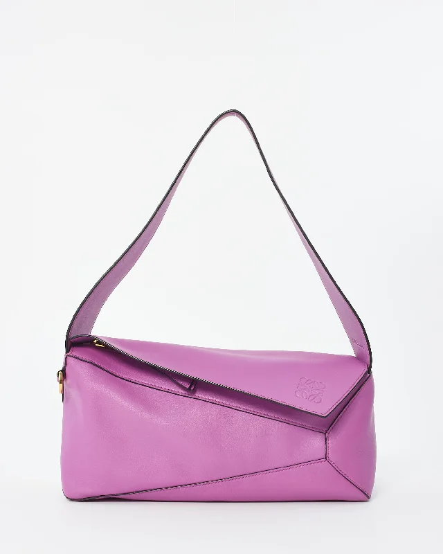 Discount Extravaganza Loewe Fuchsia Leather Puzzle Hobo Shoulder Bag Everyday Handbags At Wallet-Friendly Rates Discount Extravaganza Loewe Fuchsia Leather Puzzle Hobo Shoulder Bag Everyday Handbags At Wallet-Friendly Rates