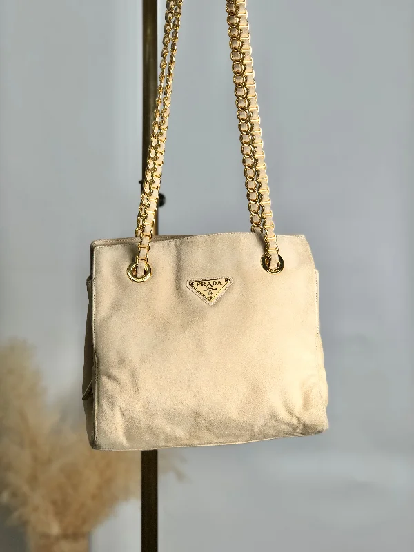 Special Offer PRADA Triangle Logo Chain Shoulder bag Beige Vintage 4erk77 Timeless Handbags Now At Special Discounts Special Offer PRADA Triangle Logo Chain Shoulder bag Beige Vintage 4erk77 Timeless Handbags Now At Special Discounts