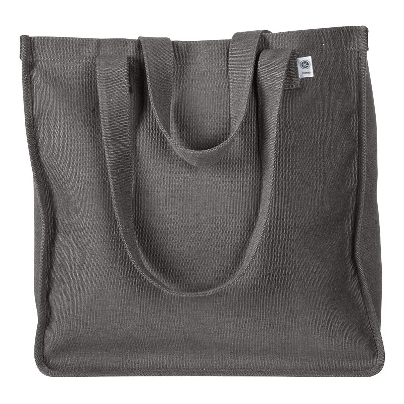 Casual Chic Deals Econscious Charcoal 6.8 oz Hemp Market Tote Designer Bags At Lower Prices Casual Chic Deals Econscious Charcoal 6.8 oz Hemp Market Tote Designer Bags At Lower Prices