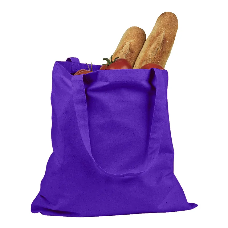 Fresh Styles, Fresh Deals BAGedge Purple 6 oz Canvas Promo Tote Stylish Bags At Unbeatable Prices – Shop Now