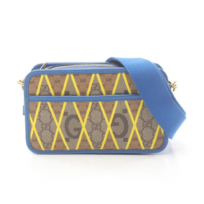 Fashionista Sale Gucci GG Rhombus Shoulder Bag PVC Leather Trendy Purses With Limited-Time Offers Fashionista Sale Gucci GG Rhombus Shoulder Bag PVC Leather Trendy Purses With Limited-Time Offers