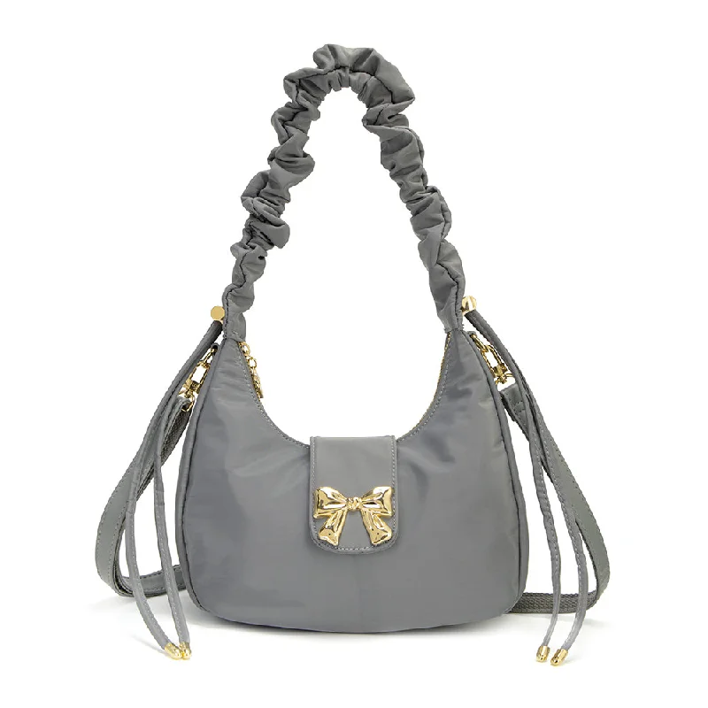 Bags For Personalized Gifts En-ji Minbi Shoulderbag - Grey Final Call – Shop Stylish Bags Before They're Gone Bags For Personalized Gifts En-ji Minbi Shoulderbag - Grey Final Call – Shop Stylish Bags Before They're Gone