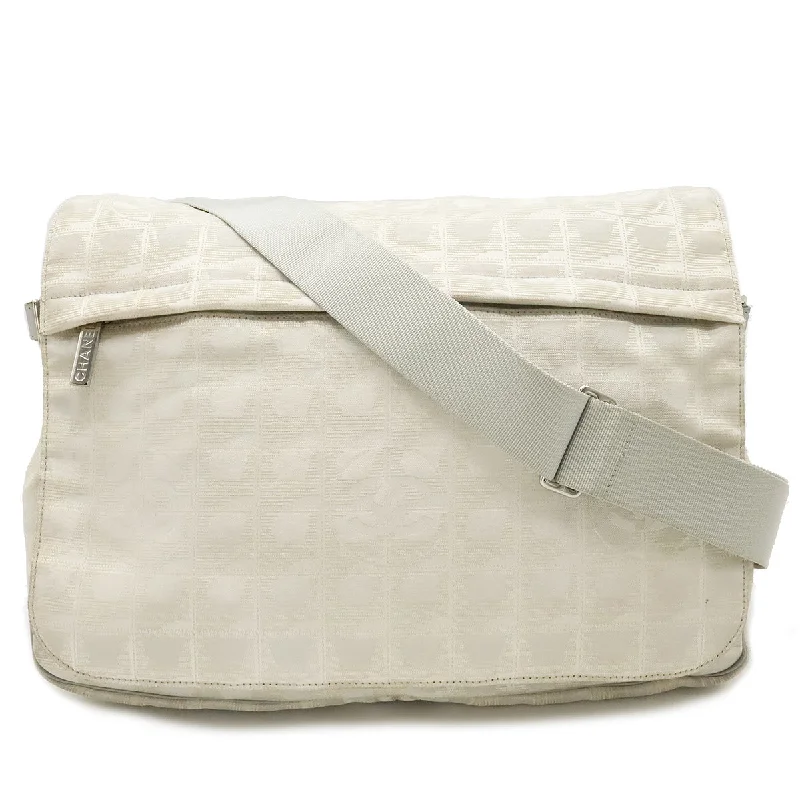 The Good Stuff Chanel Nylon Jacquard Messenger Bag Ivory Stylish And Durable Handbags At Great Value The Good Stuff Chanel Nylon Jacquard Messenger Bag Ivory Stylish And Durable Handbags At Great Value
