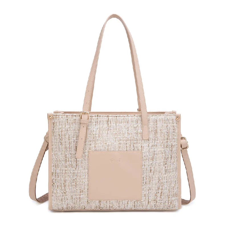 Evening Events En-ji Daeso Totebag - Cream Trendy Bags, Huge Savings