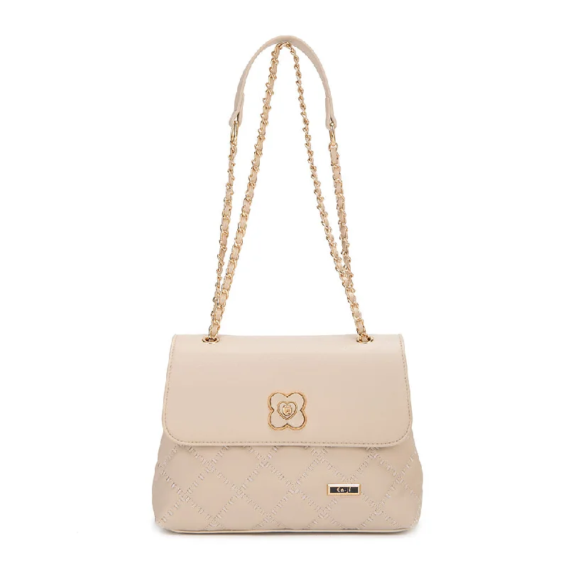 Bold Fashion Sales En-ji Munsu Shoulderbag - Cream Fashion Bags, Huge Savings
