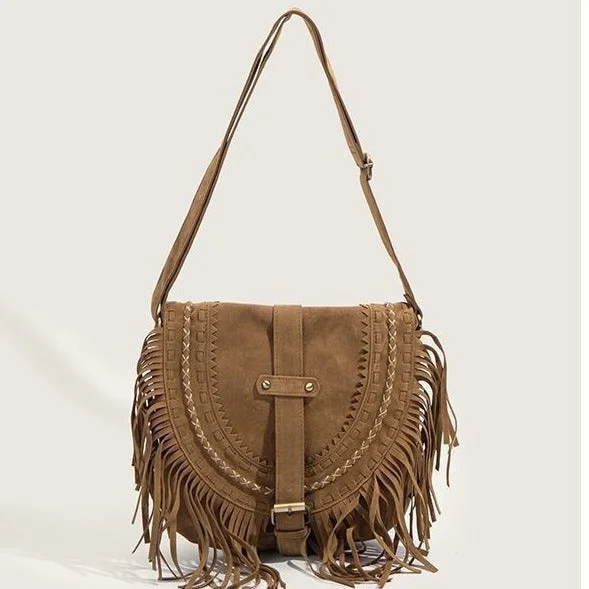 Limited Time Offer Wholesale Western-inspired Suede Tassel Shoulder Bag Fashion Bags, Huge Savings Limited Time Offer Wholesale Western-inspired Suede Tassel Shoulder Bag Fashion Bags, Huge Savings