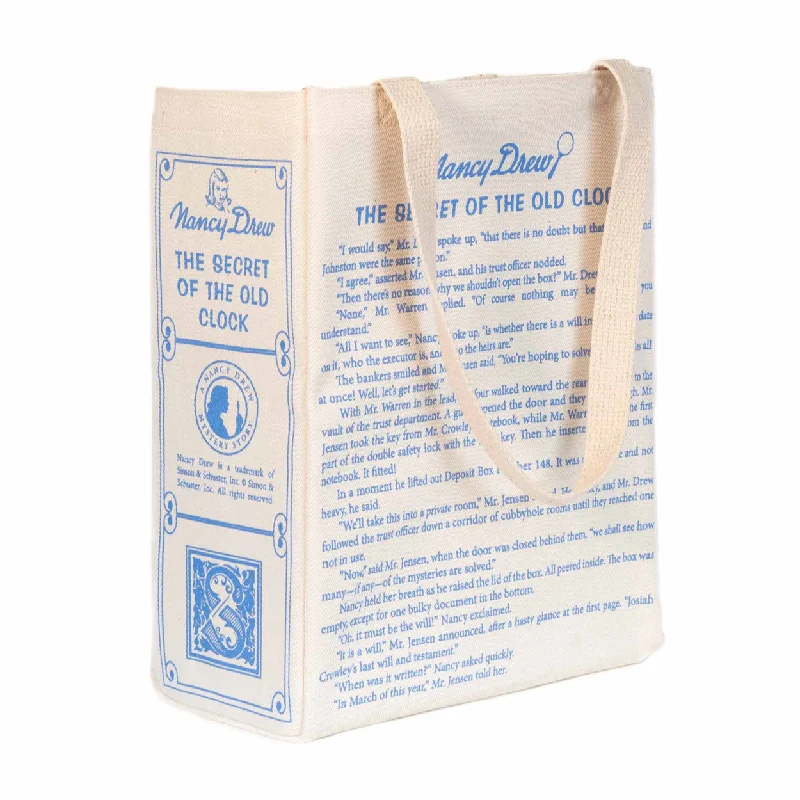 Bid Farewell To The Old Season Nancy Drew Book Tote Must-Have Bags, Big Discounts