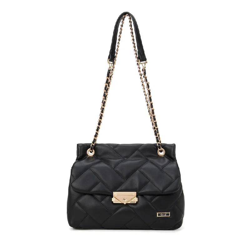 Bags For Personalized Gifts En-ji Yubin Shoulderbag - Black Iconic Handbags At Unbeatable Prices Bags For Personalized Gifts En-ji Yubin Shoulderbag - Black Iconic Handbags At Unbeatable Prices
