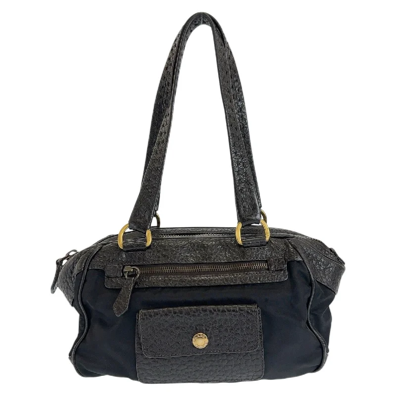 Limited Time Deal Prada Leather Nylon Triangle Logo Shoulder Bag Everyday Elegance At Special Prices Limited Time Deal Prada Leather Nylon Triangle Logo Shoulder Bag Everyday Elegance At Special Prices