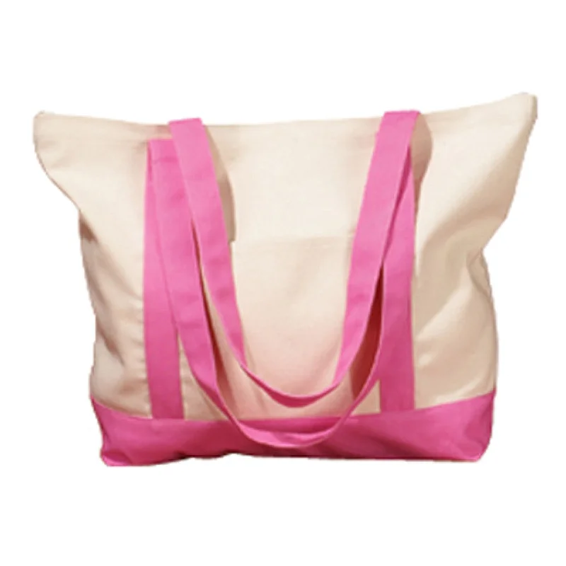 Cozy Comfort Style Sale BAGedge Natural/Pink 12 oz Canvas Boat Tote High-End Bags, Low-End Prices Cozy Comfort Style Sale BAGedge Natural/Pink 12 oz Canvas Boat Tote High-End Bags, Low-End Prices