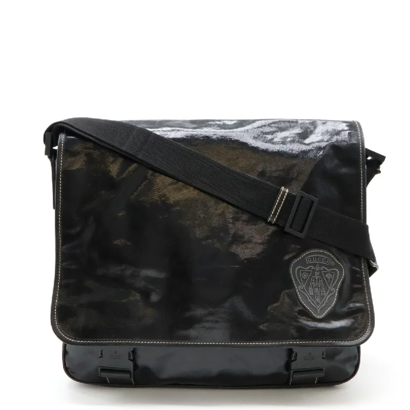 Casual Fashion Gucci Crest Emblem Coated Canvas Shoulder Bag 181094 Premium Quality Bags At Affordable Prices Casual Fashion Gucci Crest Emblem Coated Canvas Shoulder Bag 181094 Premium Quality Bags At Affordable Prices