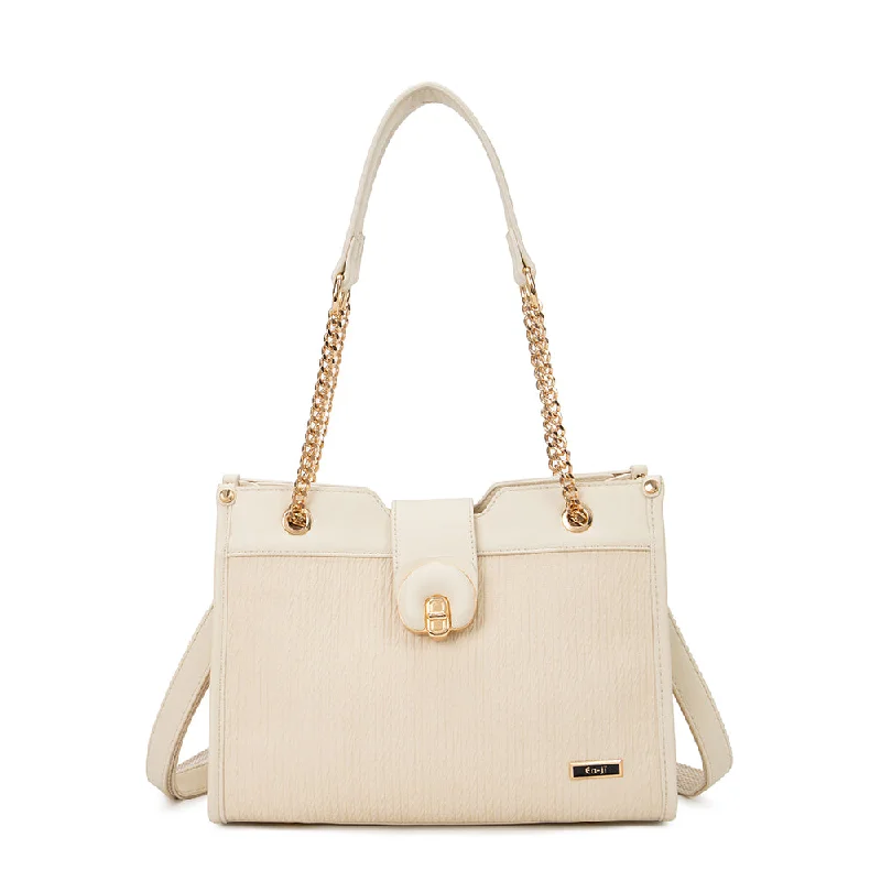Bags For Outdoor Adventures En-ji Doha Shoulderbag - Cream Trendy And Classic Bags Now At Unbeatable Discounts Bags For Outdoor Adventures En-ji Doha Shoulderbag - Cream Trendy And Classic Bags Now At Unbeatable Discounts
