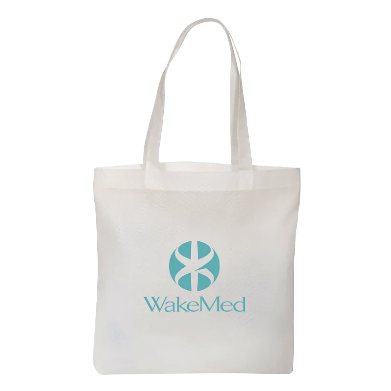 Premium Fashion Prime Line White Non-Woven Value Tote Designer Bags, Low Prices