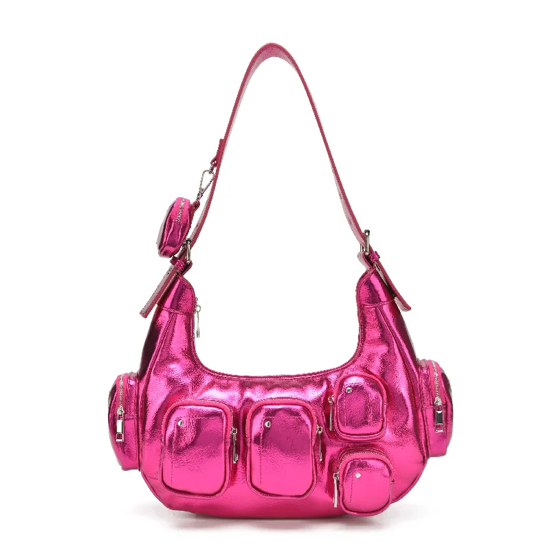 Seasonal Sale Bags Sally Pocket Recycled Cool Pink Affordable Elegance, Grab Yours